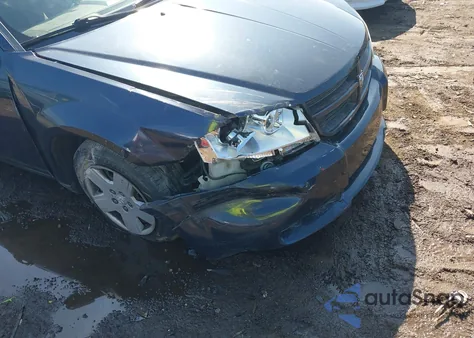 2008 Dodge Avenger Se из США, поврежденный, VIN 1B3LC46K48N180975